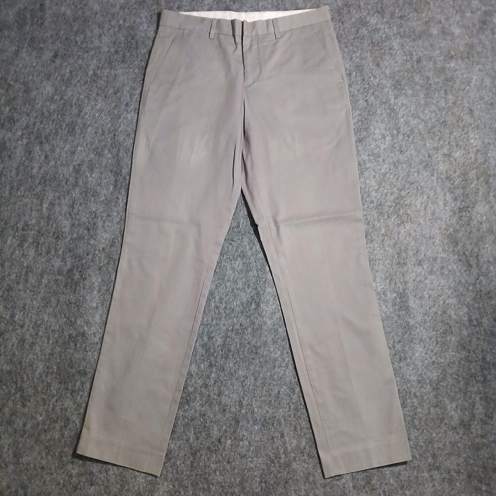 Express Photographer Pants Mens 28x30 Gray Slim Chino Stretch Casual Dress